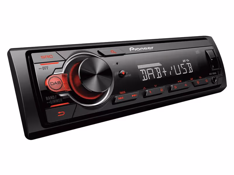 Autoradio - DAB+ | Aux In | Android | USB | Receiver| Châssis court (MVH-130DAB)