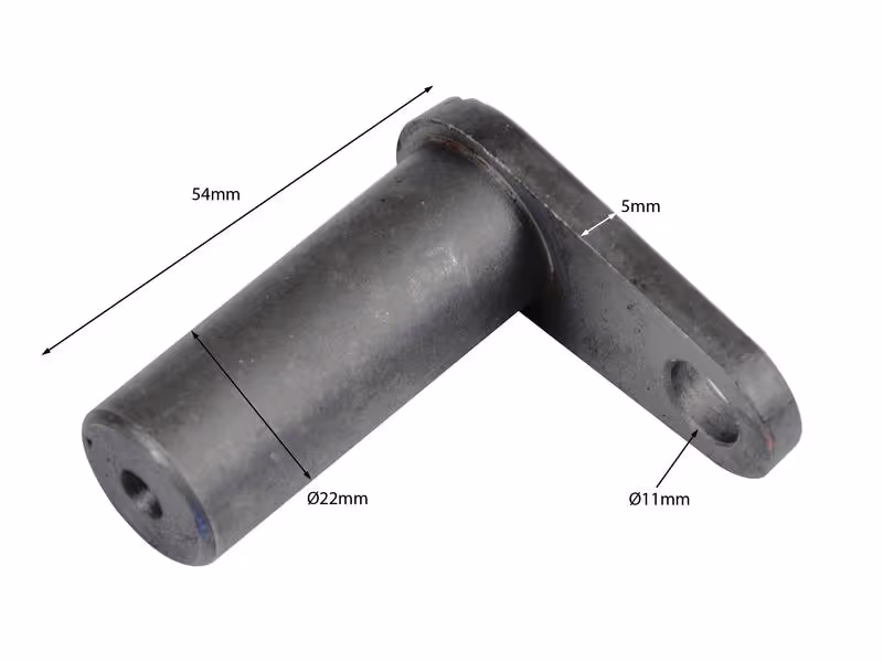 Axe avec patte d'arrêt - adaptable sur tracteurs Fiat, Ford, New Holland - ref 87569243