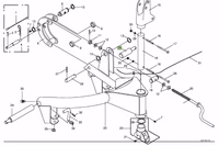 axe d'attelage faucheuse cat 2 krone 001394742 origine