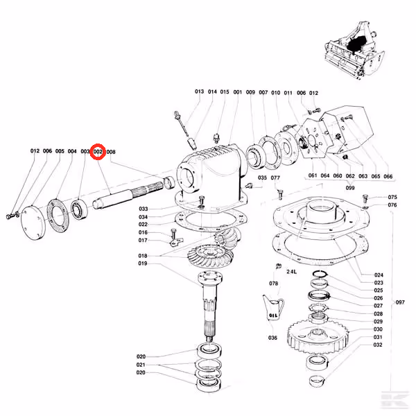 axe d'entrainement herse rotative lely 1163800170 origine