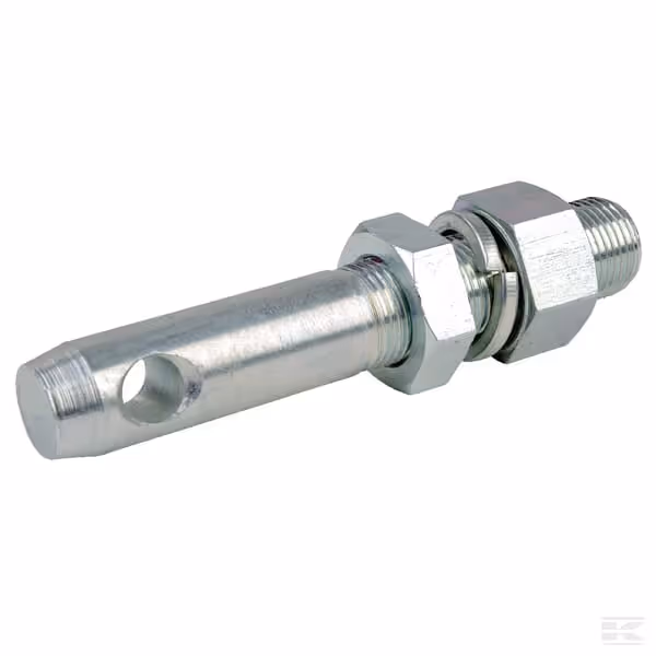 Axe de bras inférieur 22x135mm filetage: 7/8x68mm Cat.1 Kramp