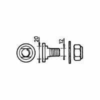 AXE DE COUTEAU COMPLET GIRLAND 04047103K