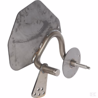 Axe de roulement droite Lely