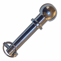 AXE DIAM.25 AVEC ROTULE P/CHAPE 