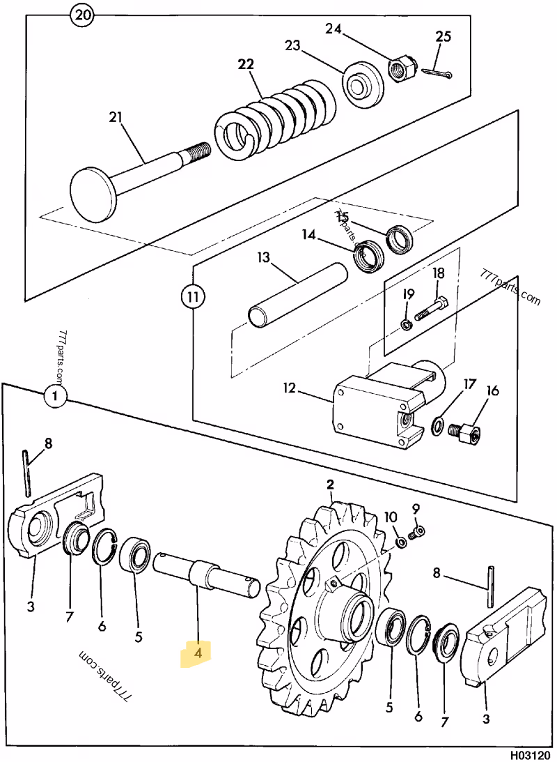 AXE JCB REF 232/26403
