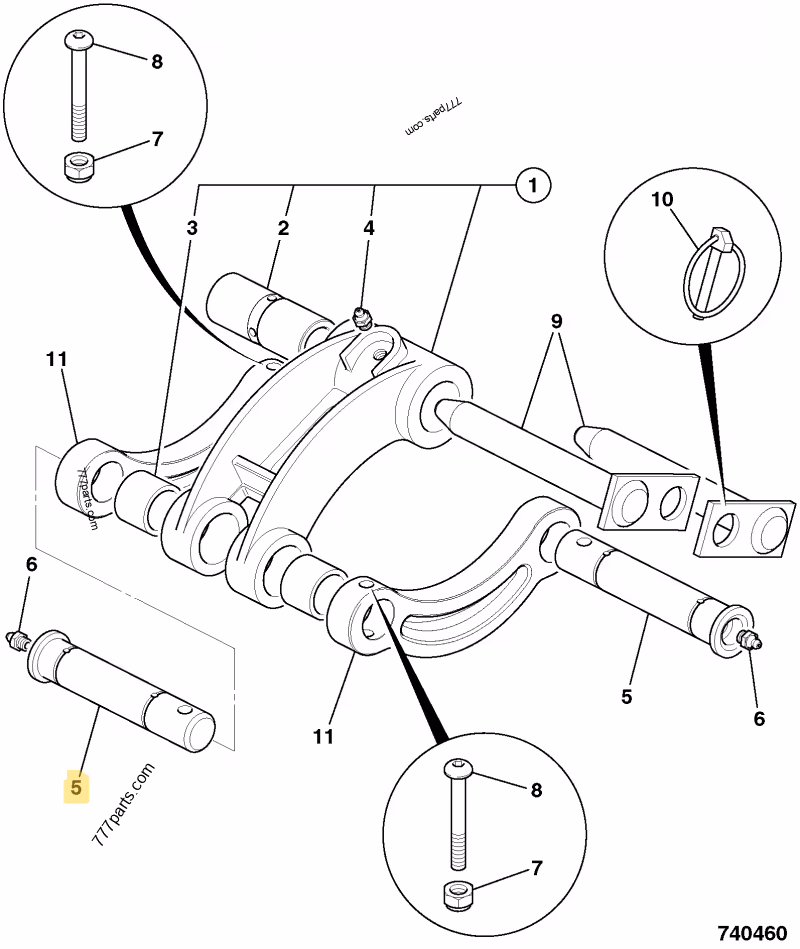 AXE JCB REF 811/90697