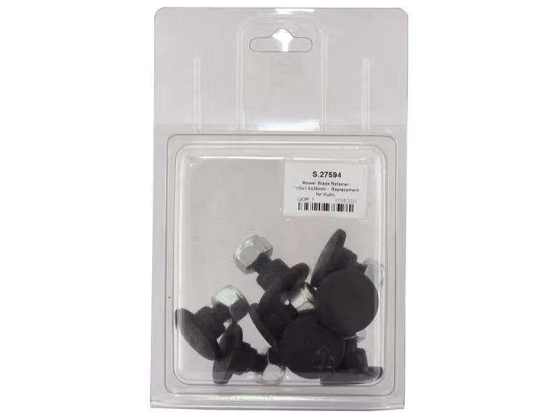 Axe- M10 x 1.50x28mm - Remplacement pour Kuhn, Kidd, Vicon (8 pièces Agripak) Correspond à: 56150100K