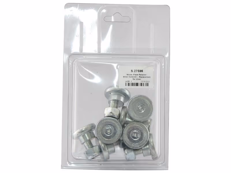 Axe- M10 x 1.50x32mm - Remplacement pour Vicon (8 pièces Agripak) - ref B5411
