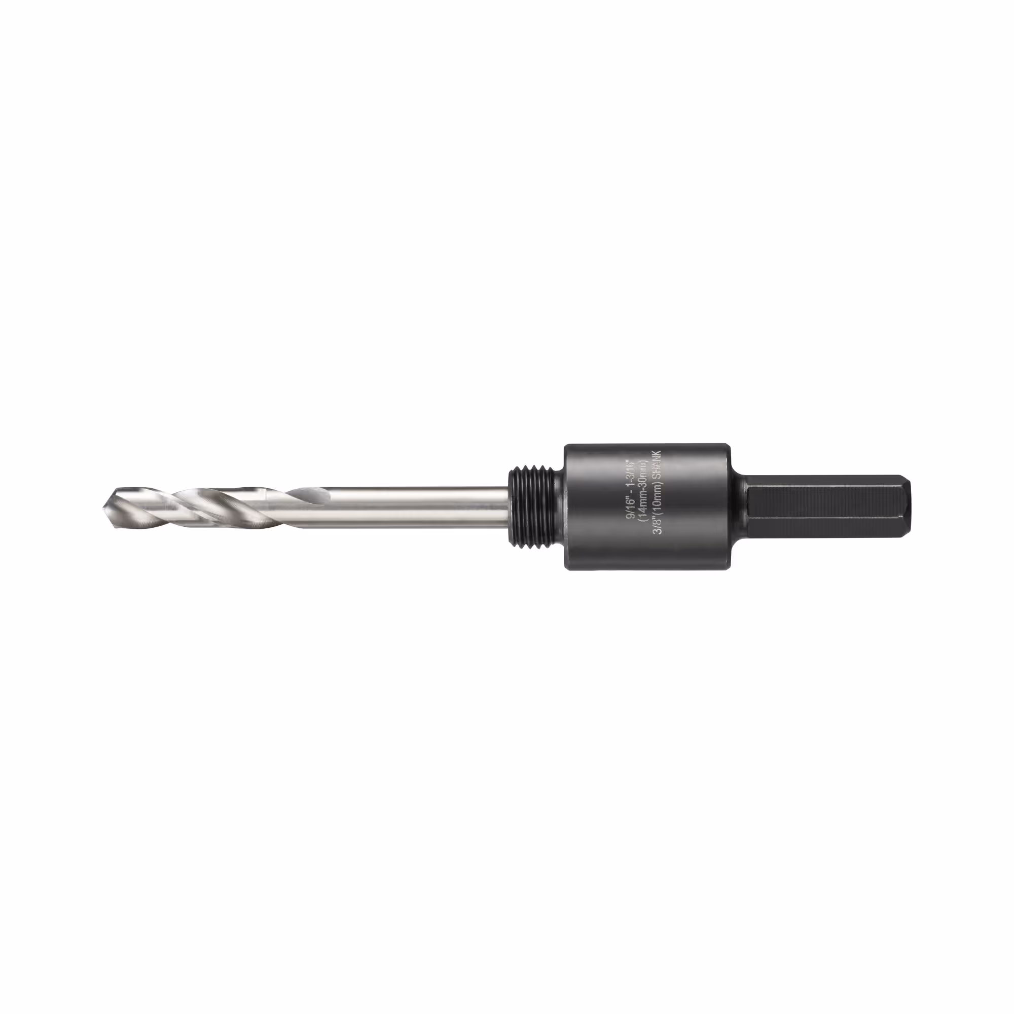 Axe pour scies cloches 14 à 30 mm (mandrins de 10 mm) 