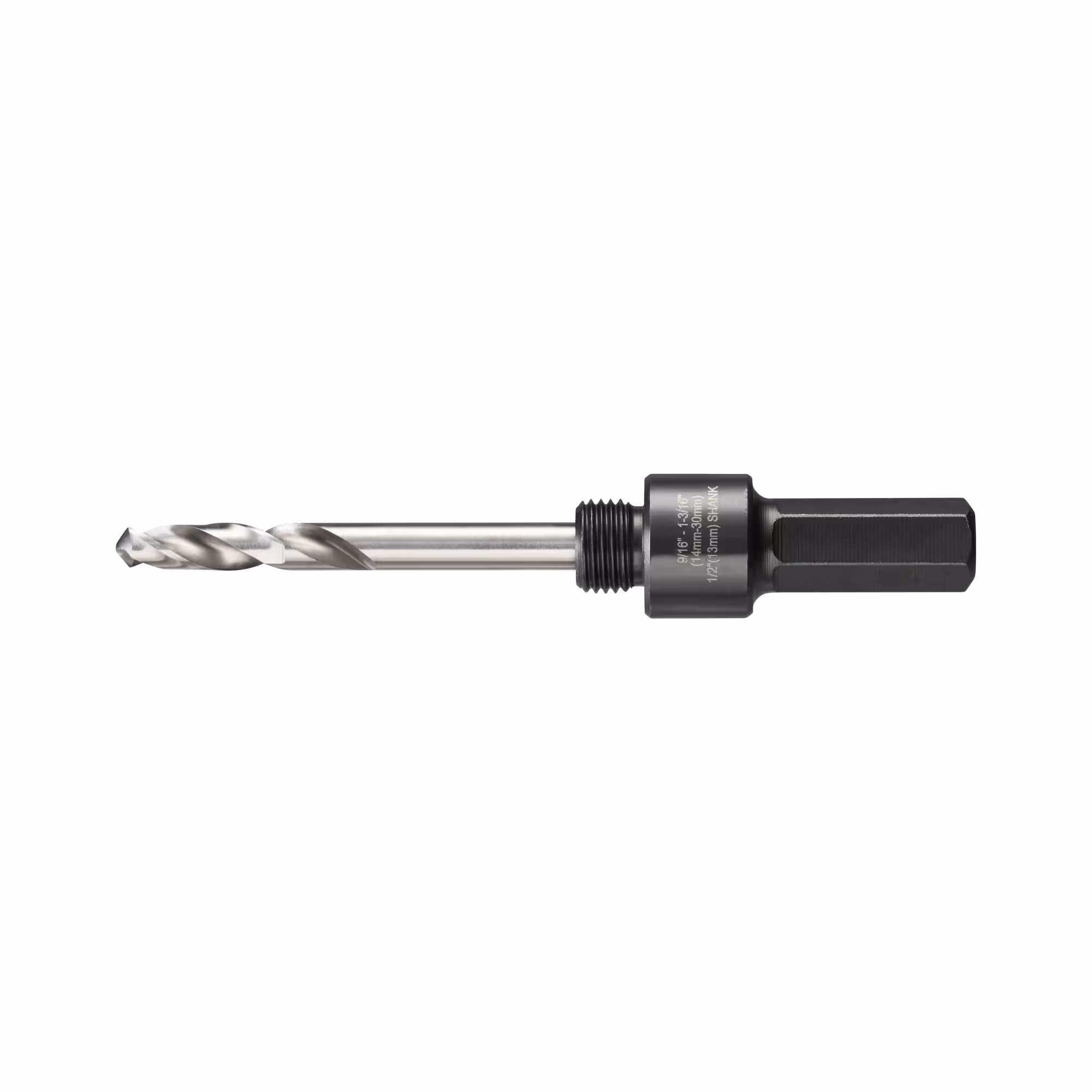 Axe pour scies cloches 14 à 30 mm (mandrins de 13 mm) 