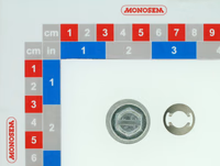 Axe Tete Fendue 9915101.6 + Rondelle 