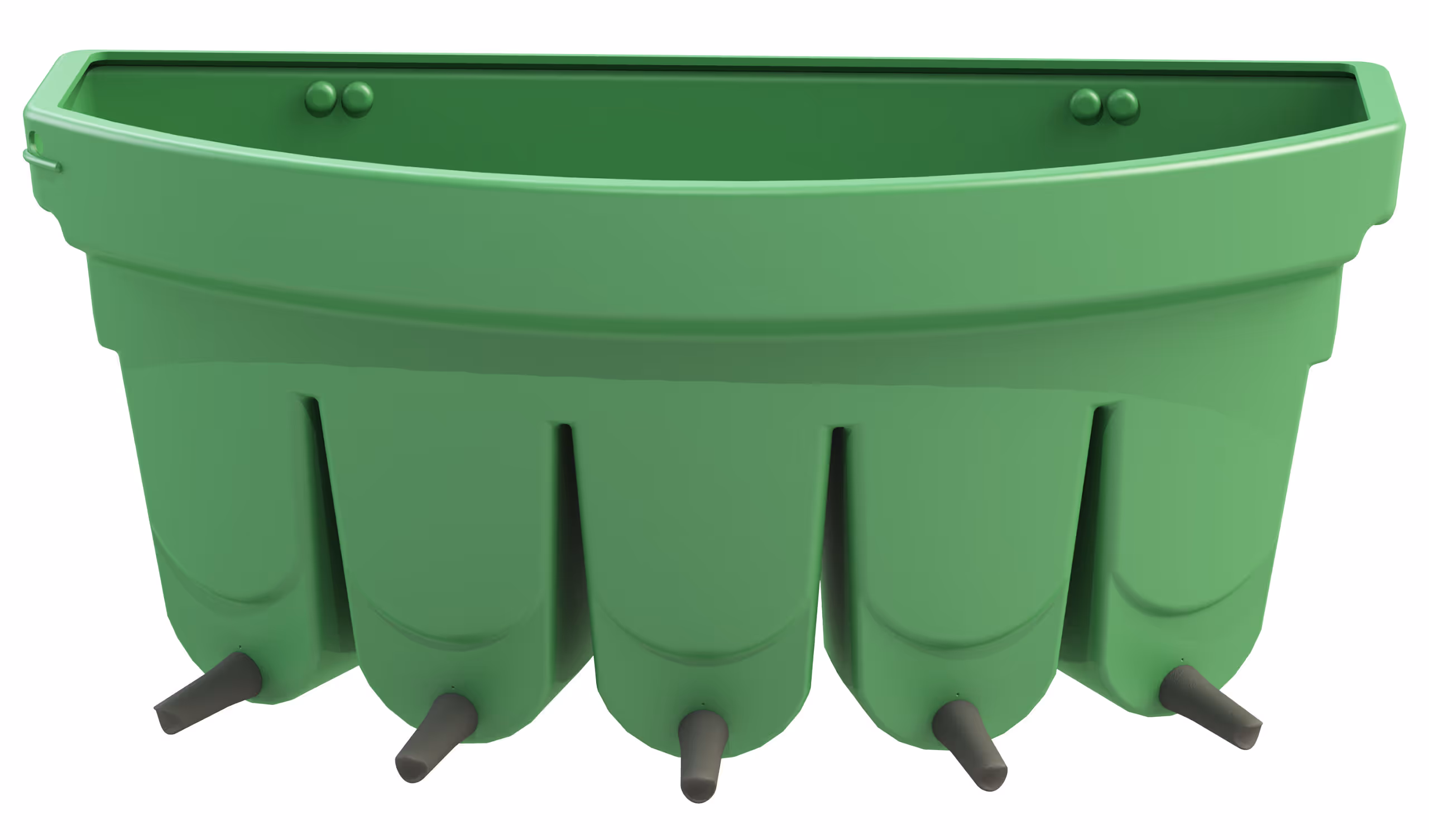 Bac d'allaitement Multi Feeder vert, 30L, avec Big Softy