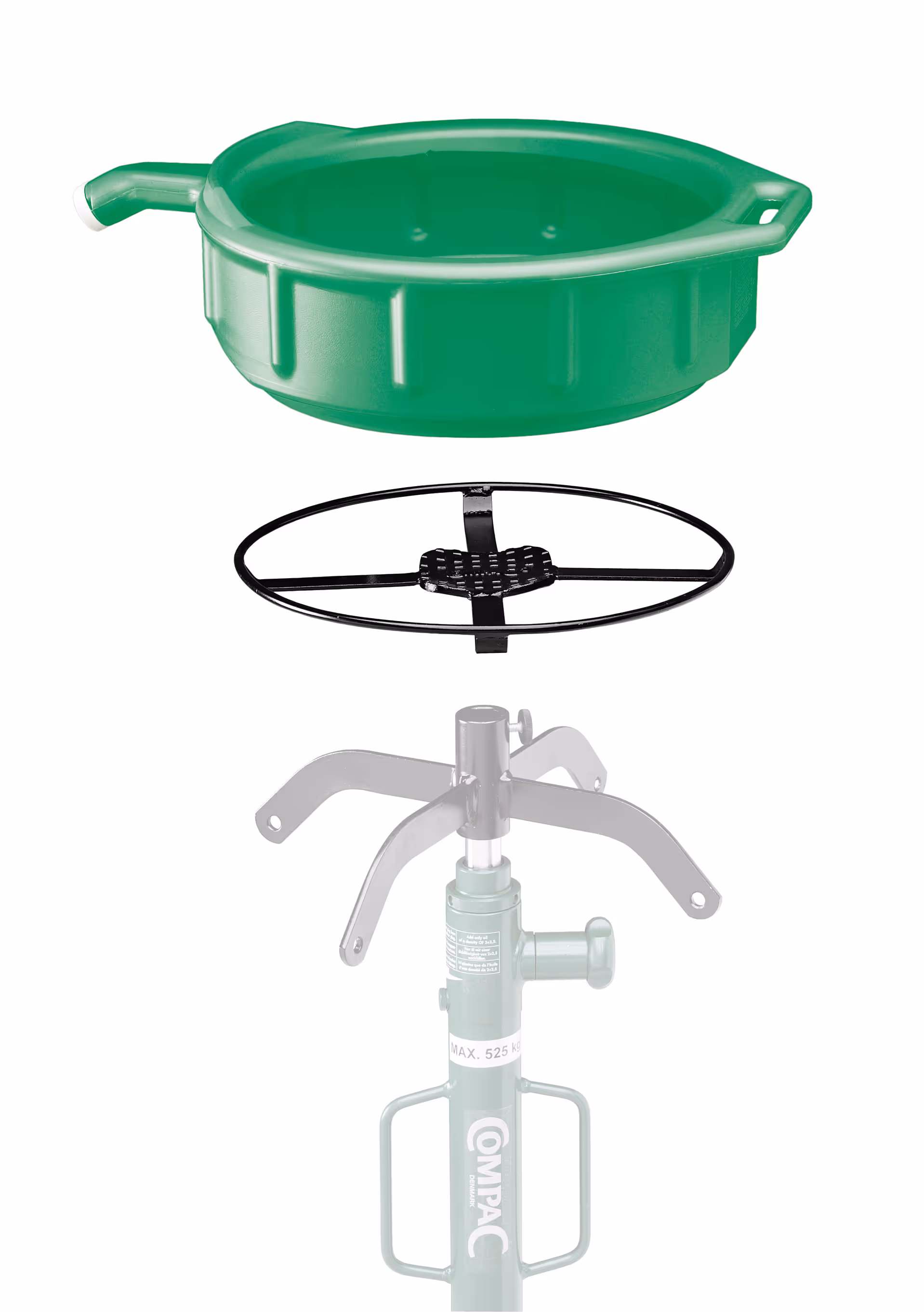 Bac de vidange Compac 25mm pour cric de fosse Origine