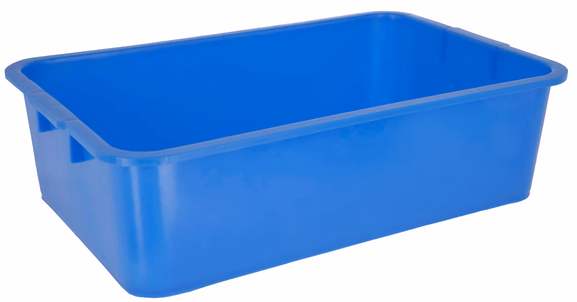 Bac en plastique universel bleu, 63x39x17cm, 29,5L
