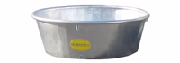 Bac pâturage Galvanisé 380L La buvette spécial ovins Ø1130 mm H390 mm