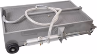 Bac recuperateur huile au sol 50l 1003x600x230