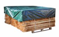 Bâche PolyGuard 210g/m², verte, 10x8m