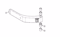 Bague adaptatrice bras porte roue Desvoy