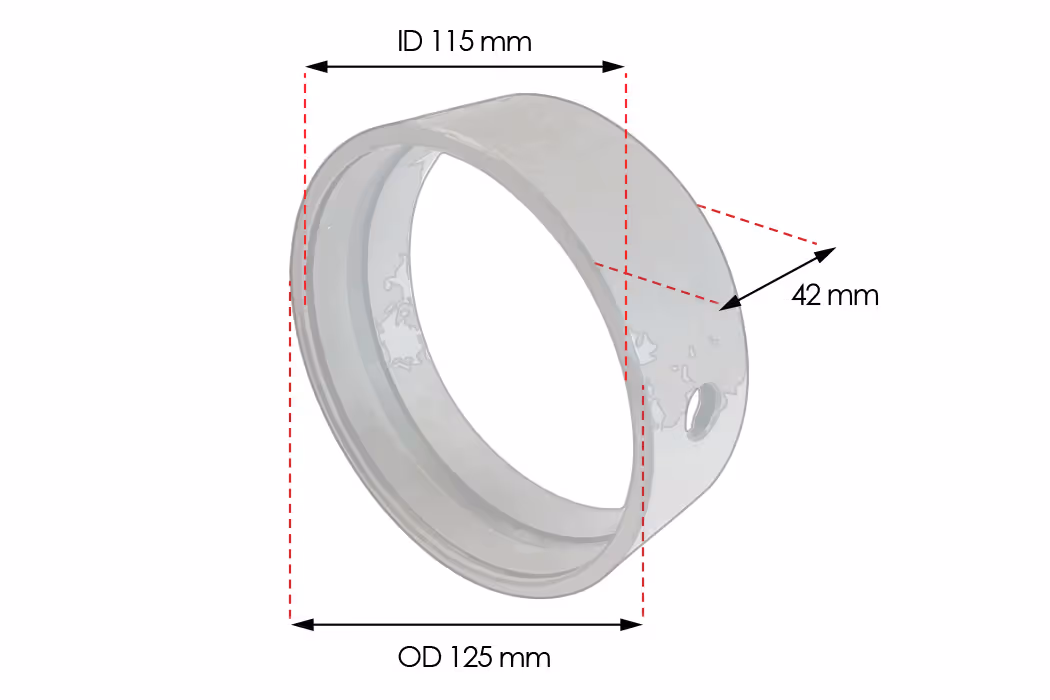 Bague de l'essieu avant