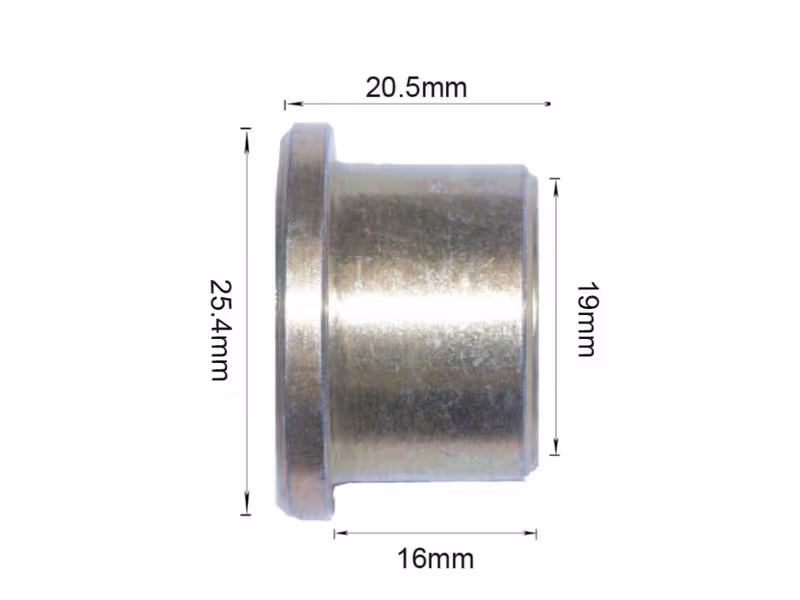 Bague de réduction pour barre de poussée (Cat. 2 à 1 (Ø25 à 19mm))