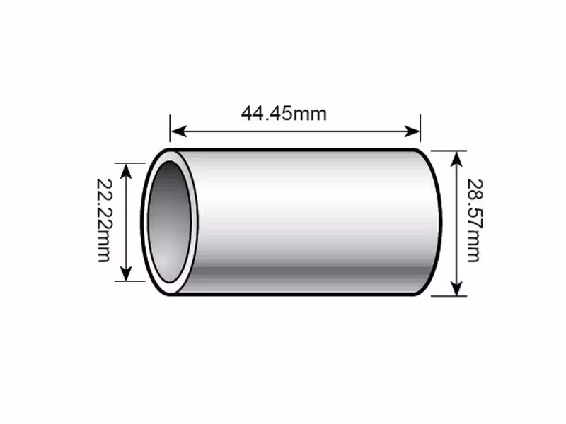 Bague de réduction pour bras de relevage (Cat. 2 à 1 (Ø28 à 22mm)) Supérieure