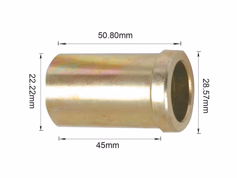 Bague de réduction pour bras de relevage Cat. 2 à 1 (Ø28 à 22mm)> - adaptable sur tracteurs David Brown - ref K900055