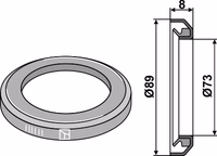 Bague frontale - Ø89xØ73x8