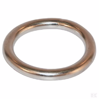 Bague inoxydable 8 mm