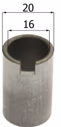 Bague métafram encochée Nodet  FLA0962 origine
