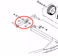 bague pour axe d'essieu tandem Ø35 | Krone