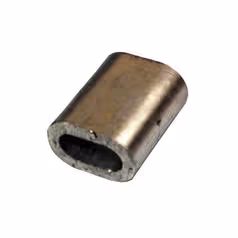Bague sertissage pour câble - Ø corde à cur d'acier: 5mm (DIN or Standard No.: DIN 3039) - Vendu par 5