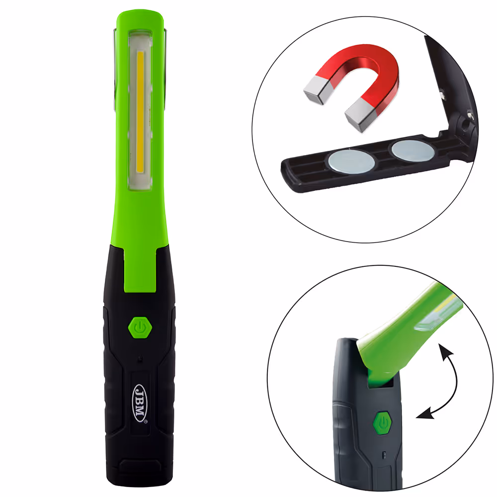 Baladeuse led cob avec base flexible