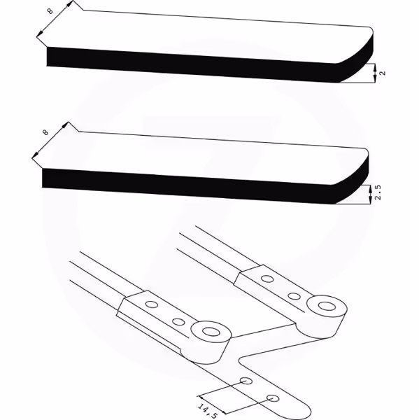 Essuie glace Doga 60cm Origine