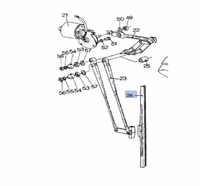 Essuie glace New Holland TX36 80449723 Adaptable