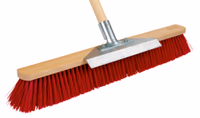 Balai large avec bord racleur 40 cm