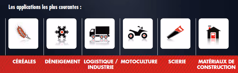 Balai pousseur Actisweep V7 2400 attache fourche à palette