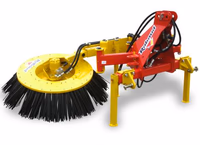 Balayeuse agricole Rabaud Logenet 1100 balai polypropylène