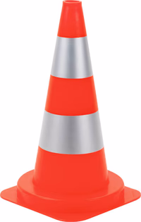 BALISE DE SIGNALISATION PVC ORANGE 1.1 KG