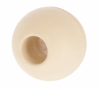 Balle à mâcher porcs, Ø 75 mm, anneau inox