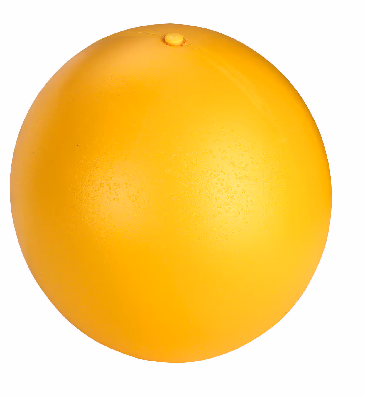 Balle de jeu pour chien PP, jaune, Ø30cm