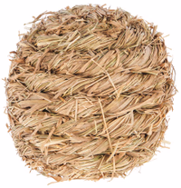 Balle en herbe pour rongeur comestible, Ø13cm