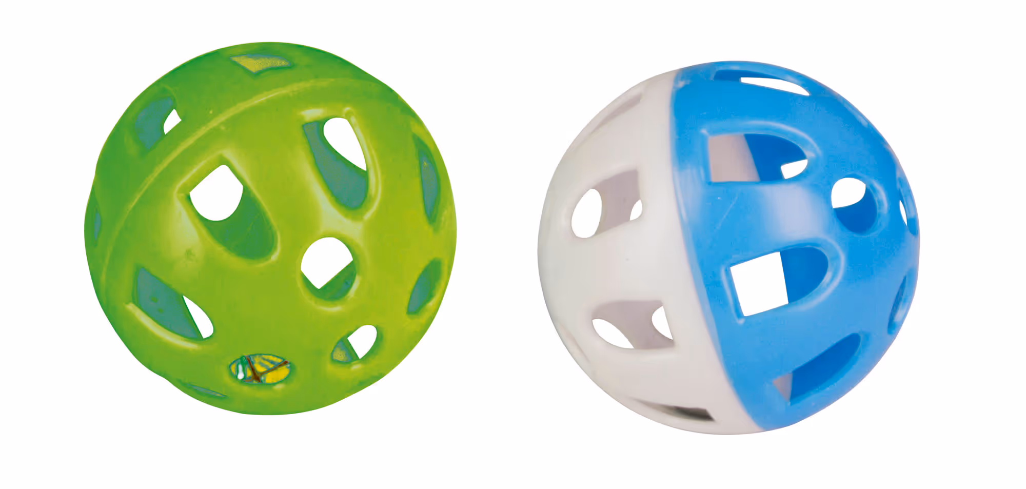 Balle en plastique ø 5cm,lot de  2pcs 