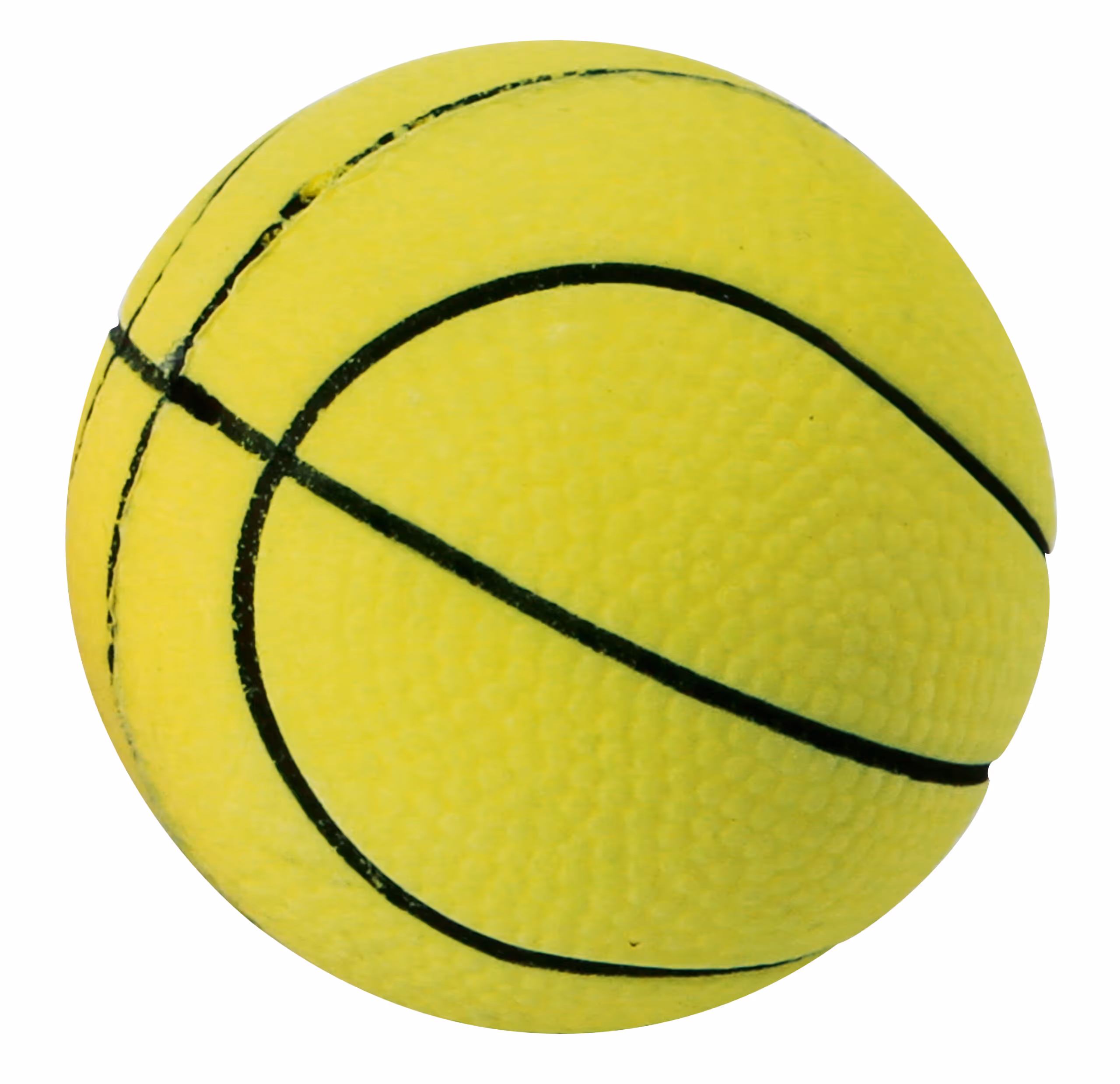 Balle fluo pour chien mousse, Ø6cm, display 24pcs