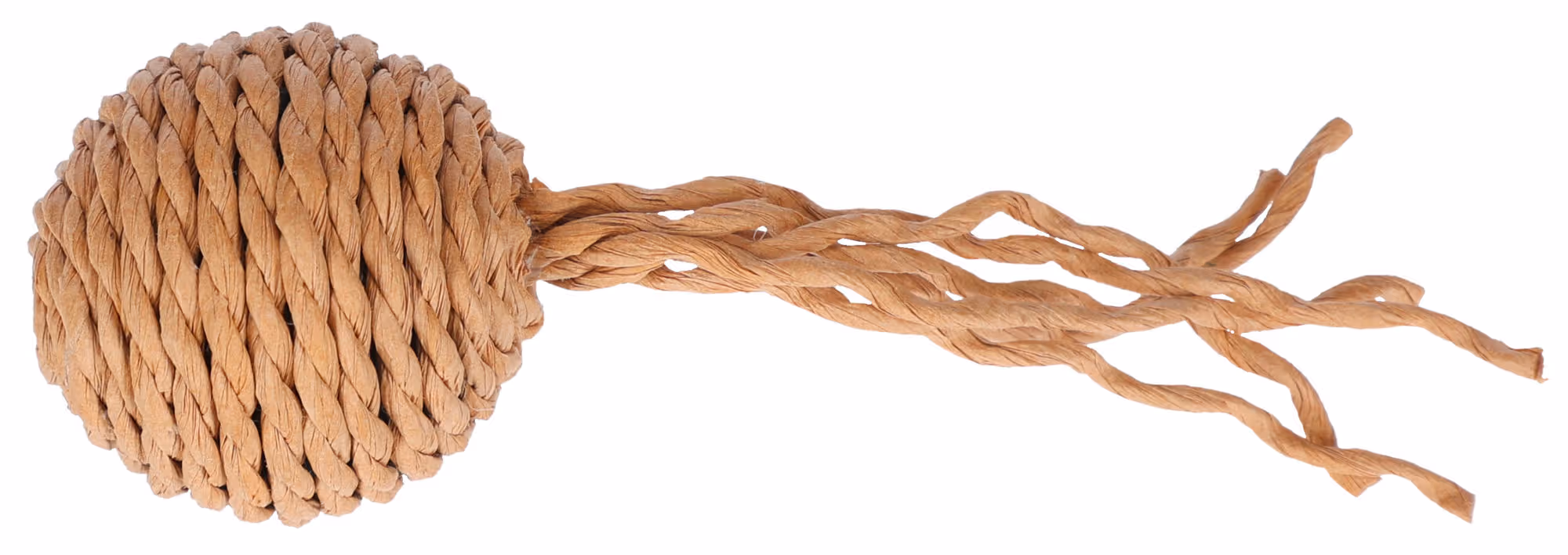 Balle Nature pour chat blé tressé, Ø4,5cm