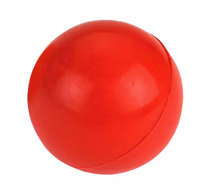 Balle pour chien caoutchouc, Ø6,5cm