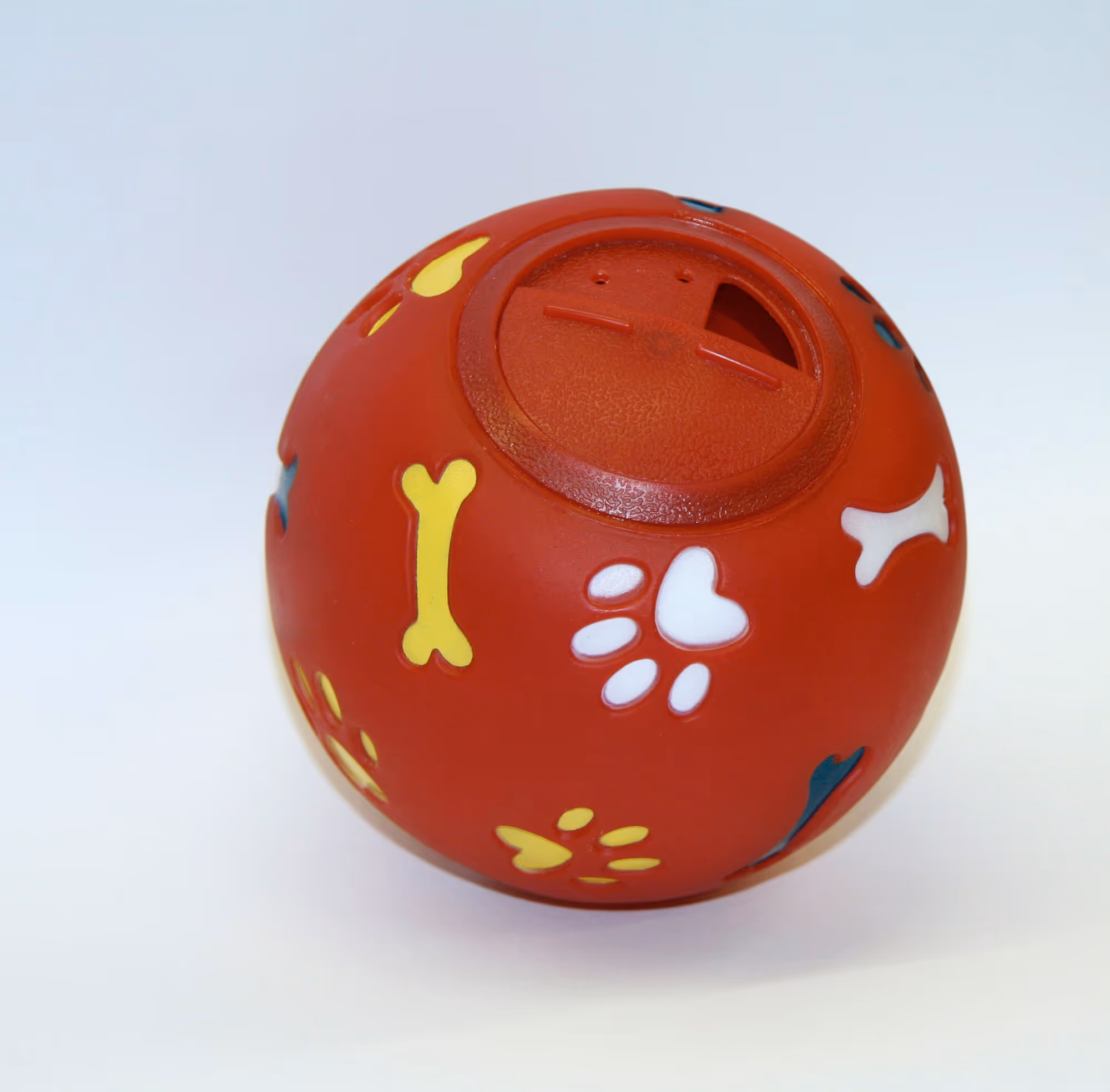 Balle Snack pour chien rouge, Ø11cm