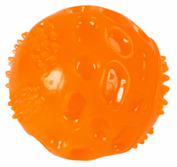 Balle ToyFastic Squeaky chien orange, Ø6cm