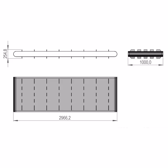 BANDE CONTRASTEE 1000X2791  3 M  SIP852040100