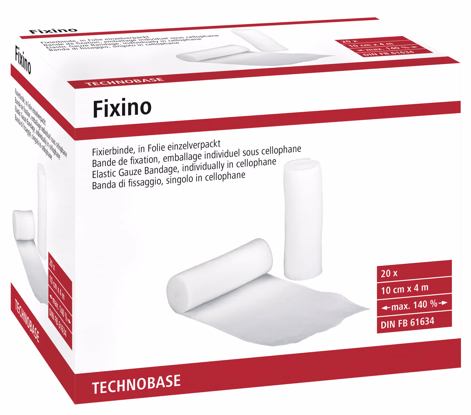 Bande de fixation Fixino 10cm individuel