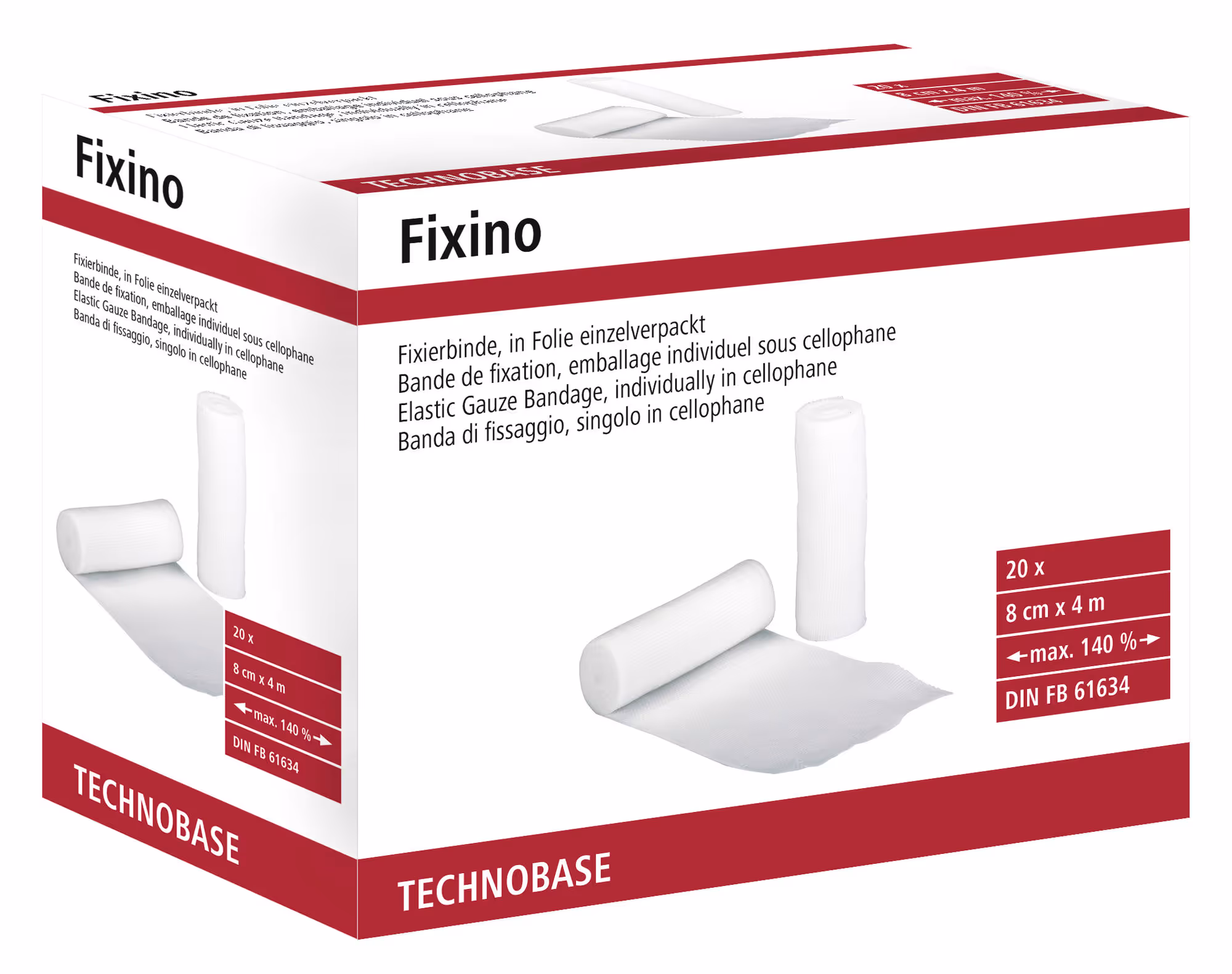 Bande de fixation Fixino 8cm individuel